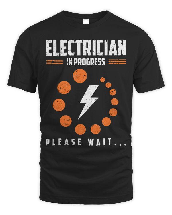 Electrician In Progress Please Wait Electricity