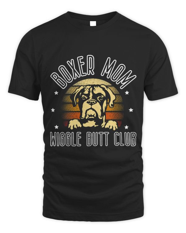Boxer mom wiggle butt club for a Boxer Lovers 8 Boxers Dog