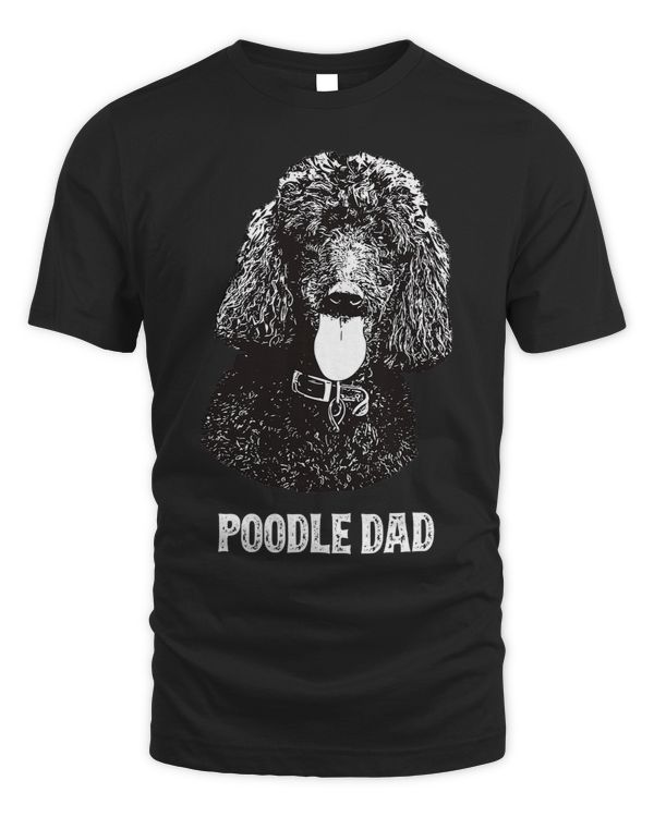 Poodles Mens Standard Poodle Dad 185 Poodle dog