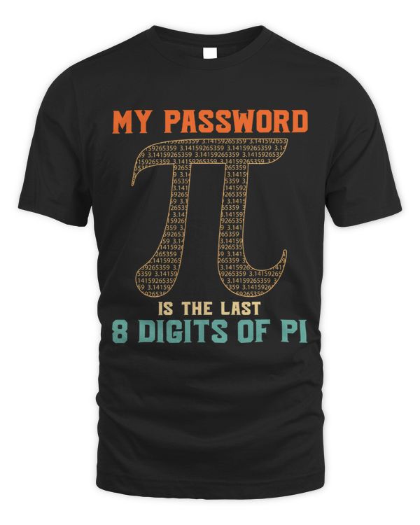 My Password Is The Last 8 Digits Of Pi Funny Nerd Geek Math