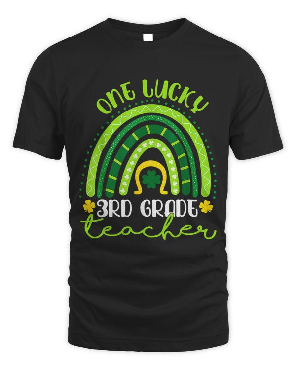 One Lucky 3rd Grade Teacher Rainbow St Patrick’s Day