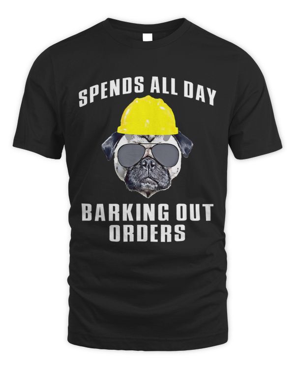 Pug Lover funny pug Pug Lover boss supervisor manager Pugs Dog