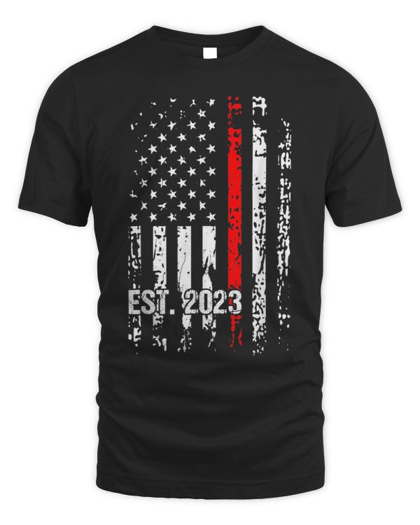 Firefighter Graduation Shirt Red Line Fire Academy Exam