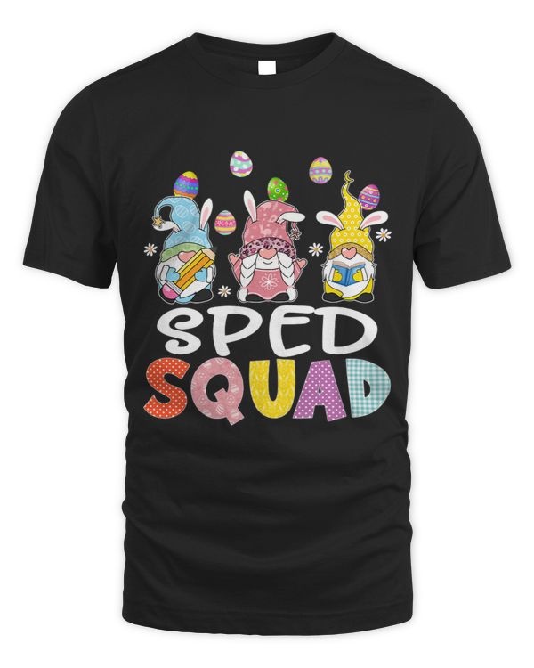 Sped Squad Gnome Eggs Teacher Student Easter Day