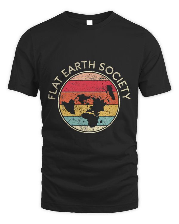 Flat Earth Society Conspiracy Theory Model Gift