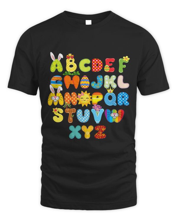 Happy Easter Day Alphabet ABCs Elemeno For Teacher Student