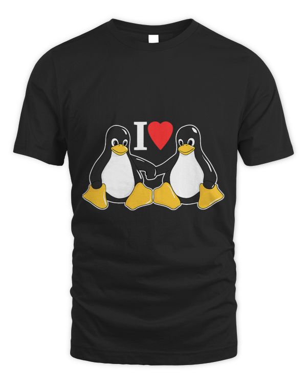 I love my Linux Admin Penguin Hand in Hand
