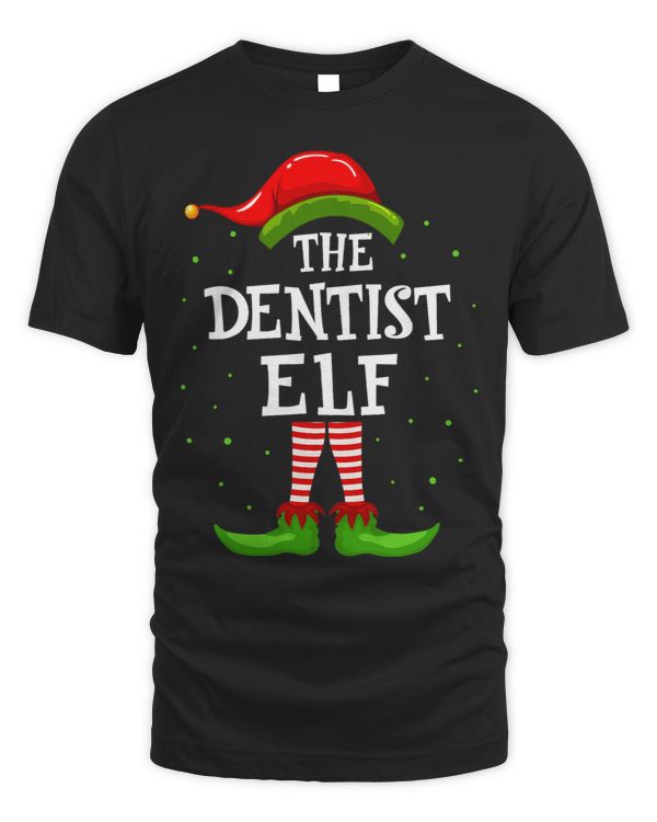 The Dentist Elf Christmas Matching Family Pajama Costume