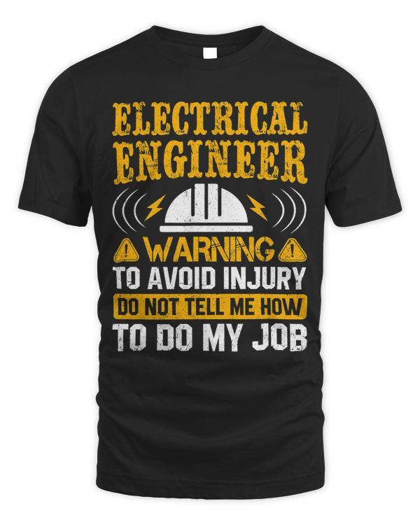 Electricial Engineer Warning To Avoid Injury Electrician 1