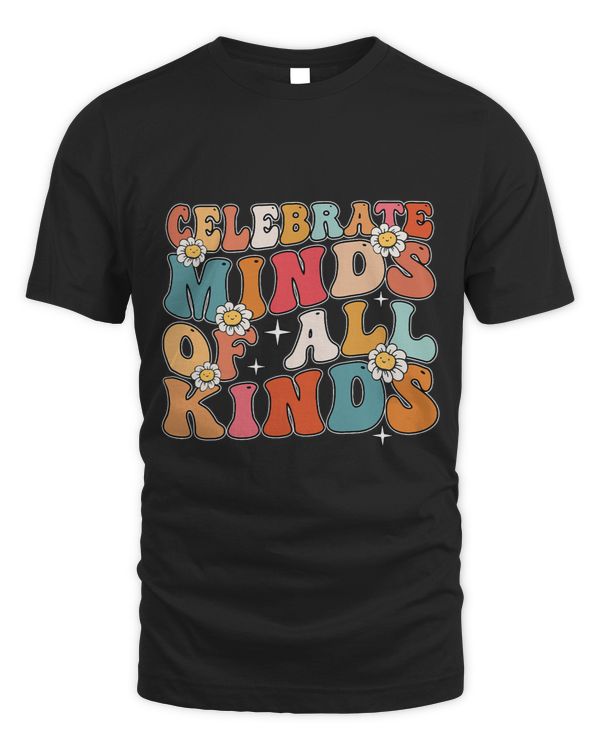 Autism Awareness Neurodivergent Celebrate Minds of All Kinds