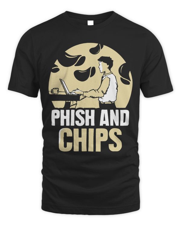 Phish And Chips Hacking Hacker Hack Computer It