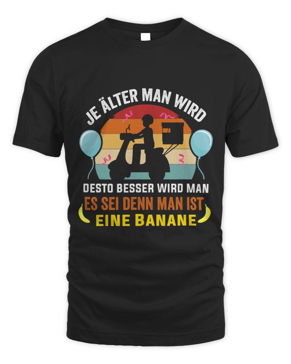 The older you get the better you will be the birthday postman