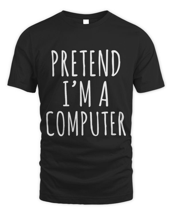 Lazy Halloween Costume Pretend Im A Computer Simple