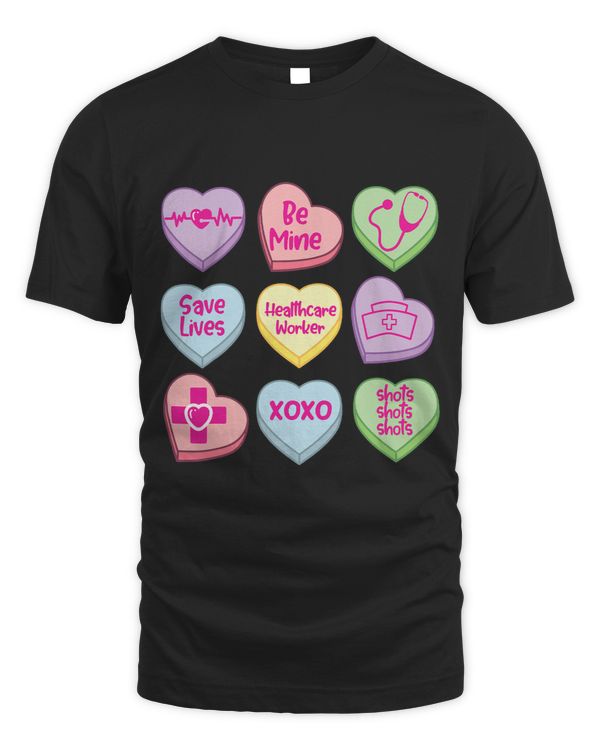 Healthcare Worker Conversation Hearts Valentine Day