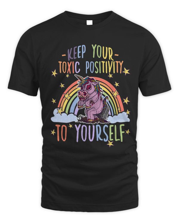 Einhorn Zombie Toxic Positivity Misanthropen