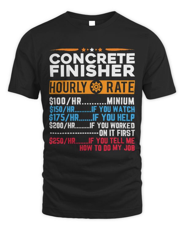 Concrete Finisher Hourly RateConstruction Worker Laborer