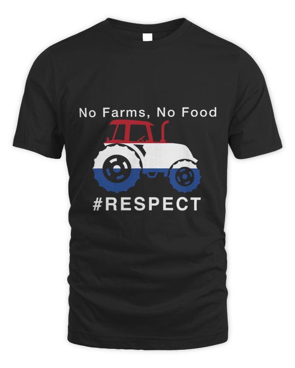 I stand with dutch farmers respect No farms no food