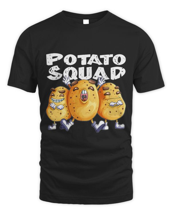 Potato Lovers Potato Troupe Chips Pommes Potato Squad