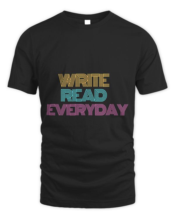 Neon Write Read Everyday Design