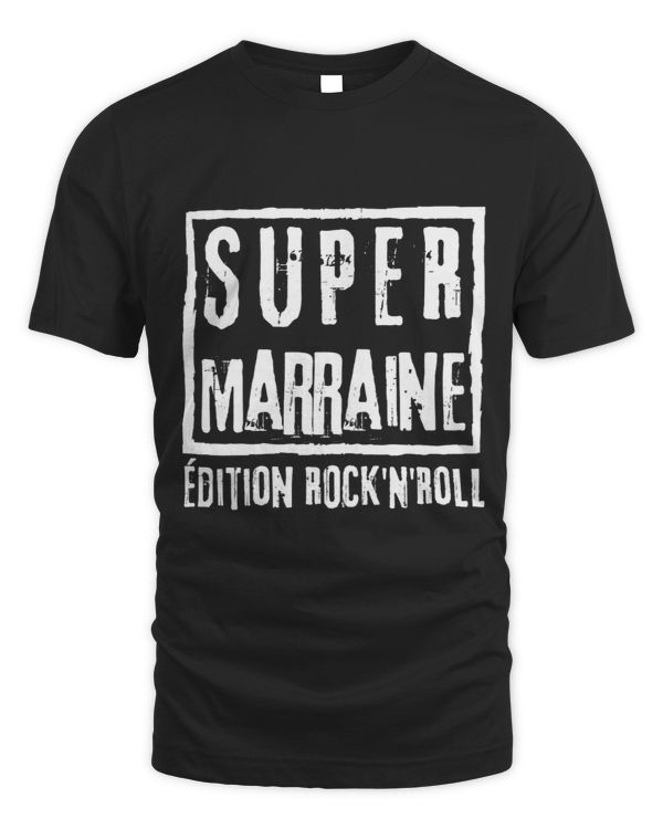 Womens Super Godmother RocknRoll Grunge Edition Birth Christening