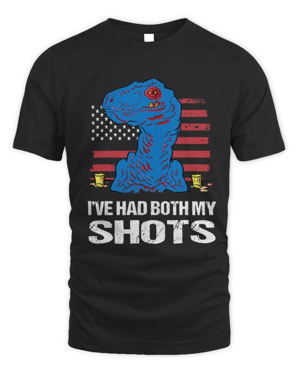 Ive Had Both My Shots Vaccination Tequila Vintage Men Women