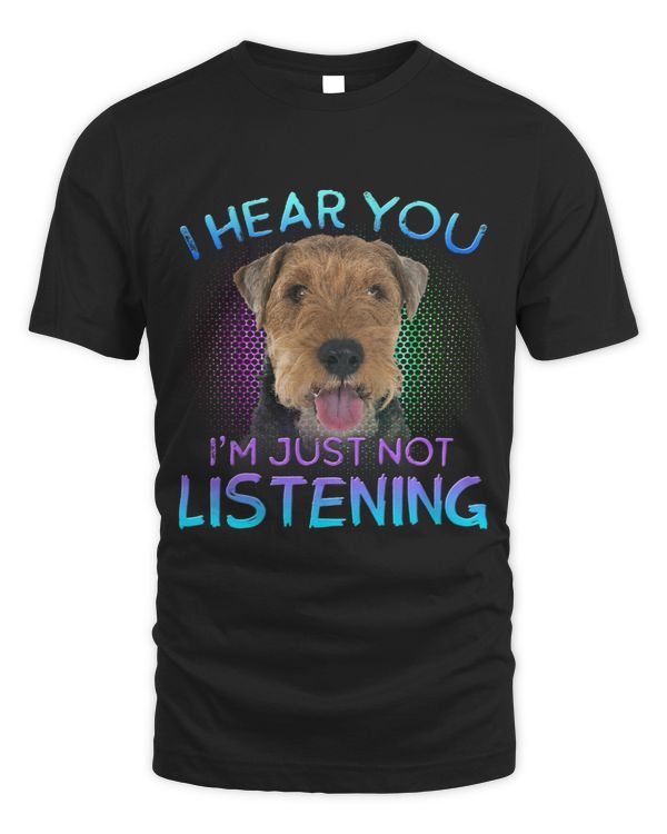Welsh Terrier I hear you not listening