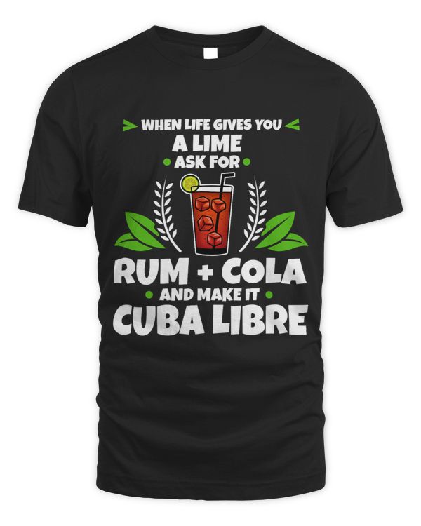 Wenn das Leben dir eine Limette gibt frag für Cuba Libre