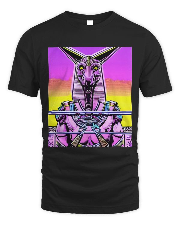 AI Deep Learned Design of TRex Ankh of Anubis