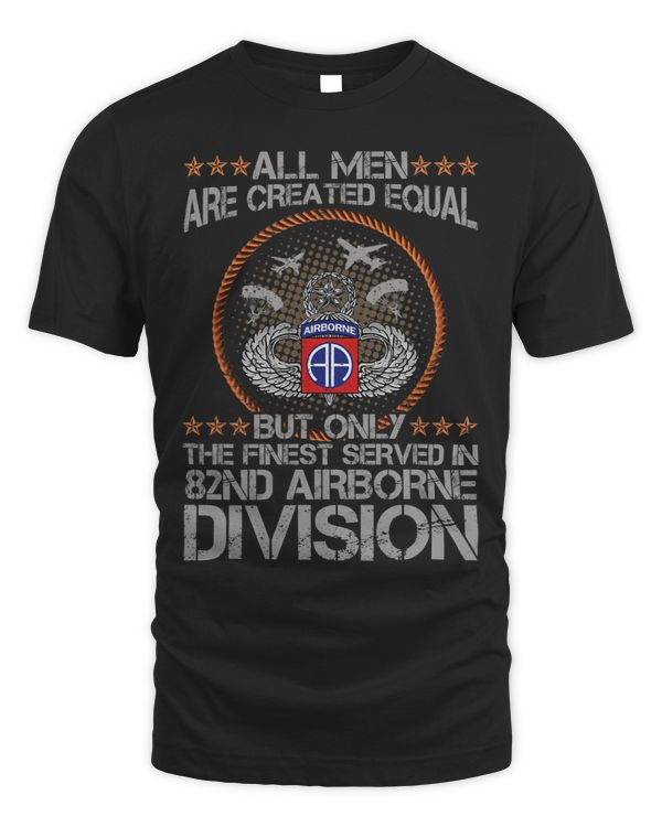 All Men US Army 82nd AIRBORNE Division T-Shirt