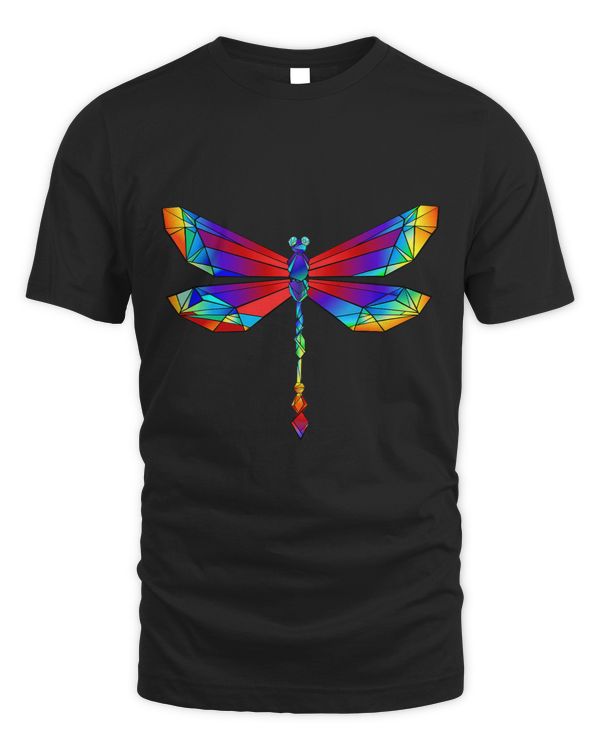 Colourful Polygon Dragonfly I Geometry I Dragonfly