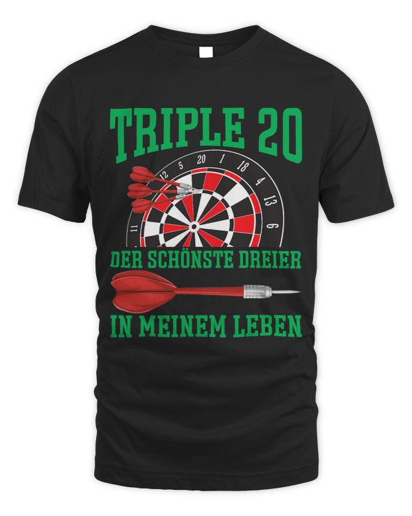 Dart Triple 20 Beautiful Three in Life Dart Player