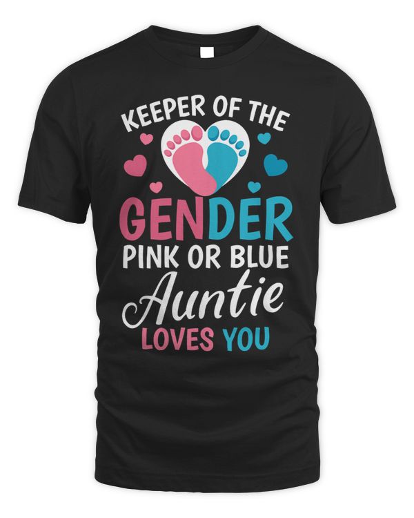 Keeper Of The Gender Auntie Loves You Baby Shower Reveal 1
