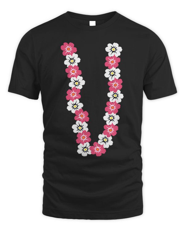 Summer Vacation Lei Flower Chain Tropical Hawaiian Lei