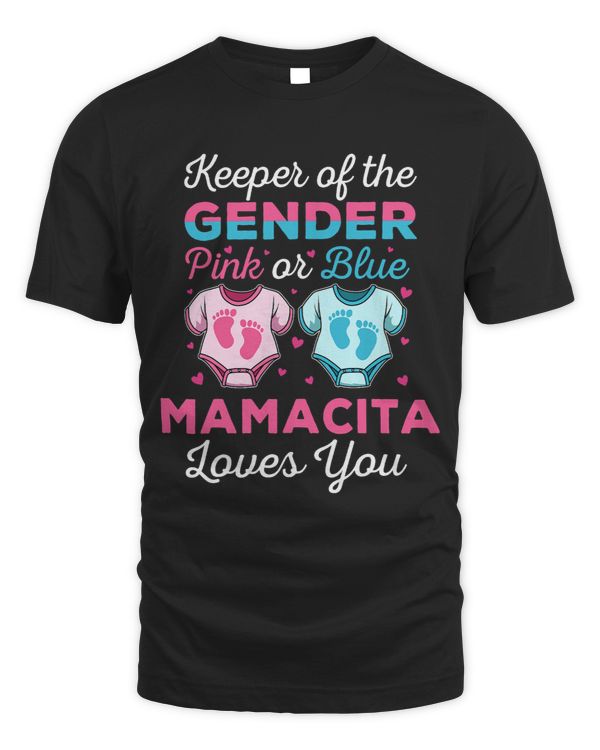 Keeper Of The Gender Mamacita Loves You Baby Shower Family