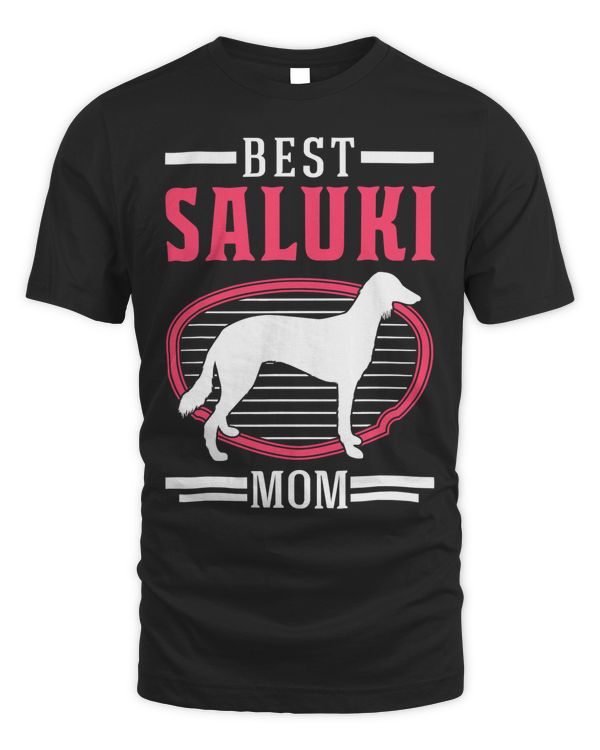 Best Saluki Mom Persian Greyhound Saluki T-Shirt