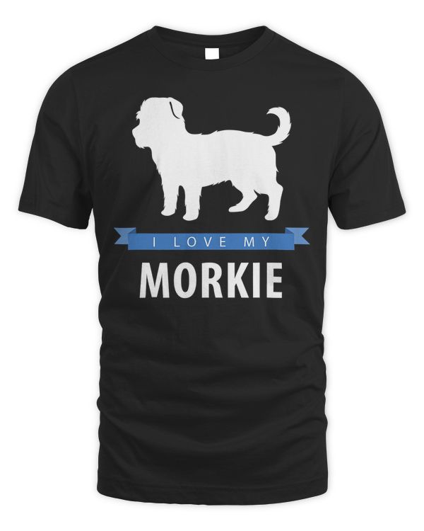 I Love My Morkie T-Shirt