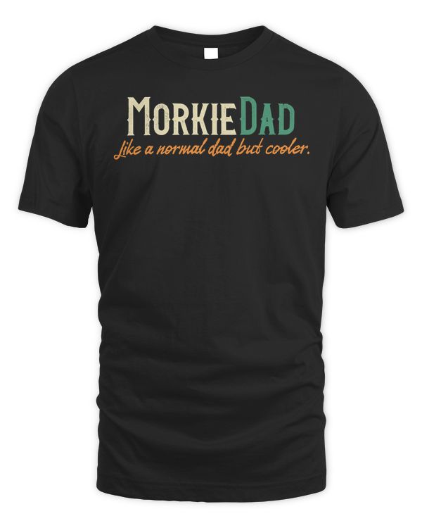 Mens Morkie Dad Father's Day Gift Men's Shirt - Morkie Breed