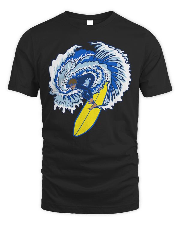 Big Wave Surfer Surfing T-shirt Great Gifts Idea - uNISEX