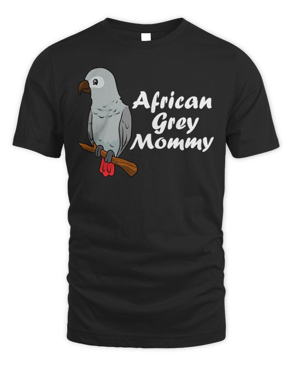 African Grey Shirt Women African Grey Gifts Girls Parrot T-Shirt