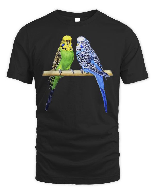 Colorful Parrots Parrot Birds Bird Lover Parakeets T-Shirt