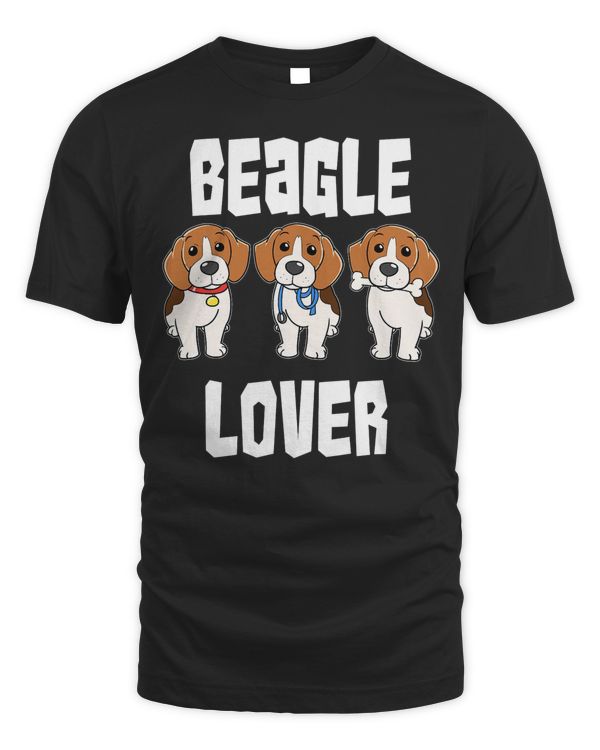 Funny Beagle Lover Dog Pet Cute Puppy Sweet Doggy Beagles T-Shirt