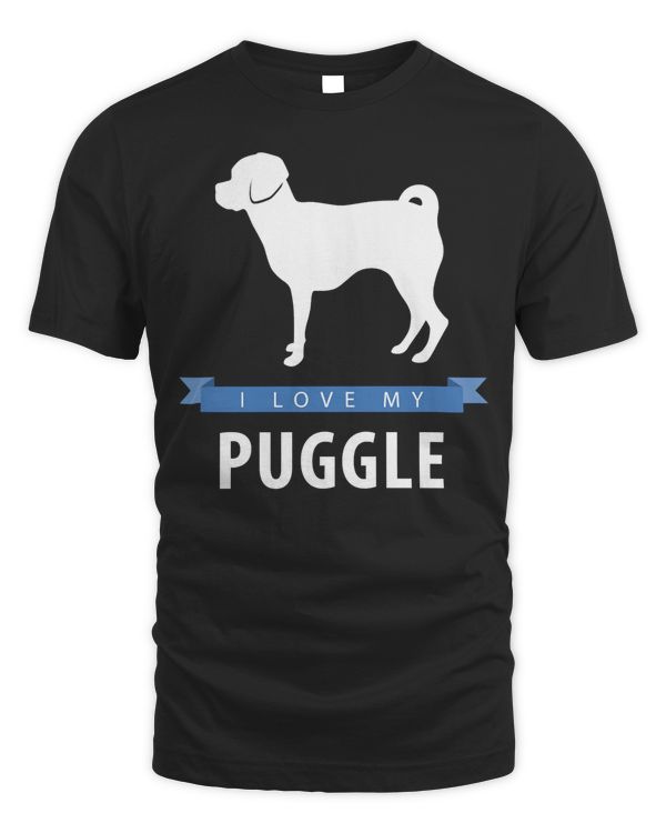 I Love My Puggle Sweatshirt Sweatshirt
