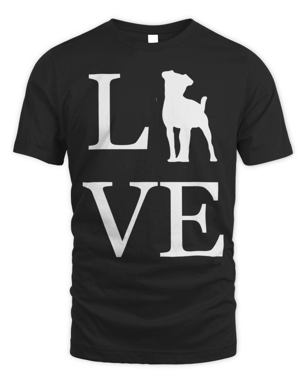 I Love Puggle Pug Beagle Dog Lover White Graphic Pet Owner T-Shirt