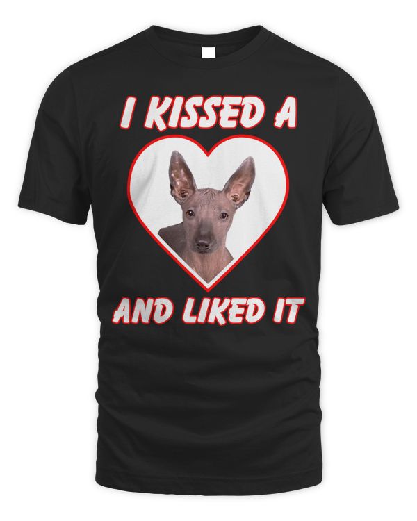 I Kissed A Dog And Liked It Xoloitzcuintli Long Sleeve T-Shirt