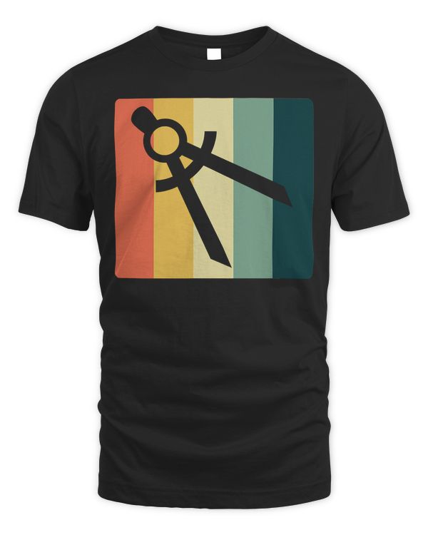 Architect Dividers Vintage Colors T-Shirt
