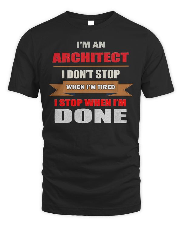 Architect gift, architecture Designer Engineer hardworker T-Shirt