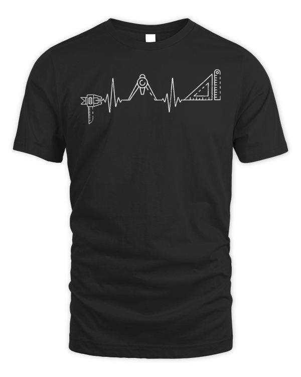 Architect Heartbeat Funny Architecture Architectural Graphic Pullover Hoodie