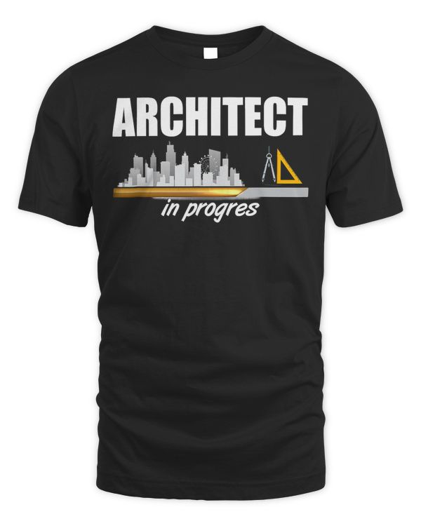 Architect In Progress Loading Funny Architecture Student T-Shirt