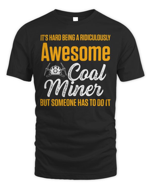 Coal Miner Funny Mining Mine Worker Pullover Hoodie