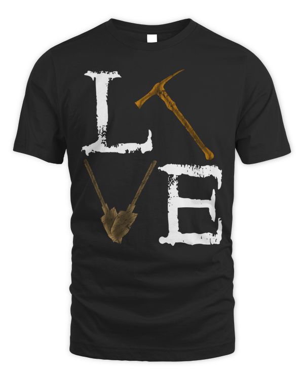 Coal Miner Gold Miner Underground Mining Pickaxe T-Shirt